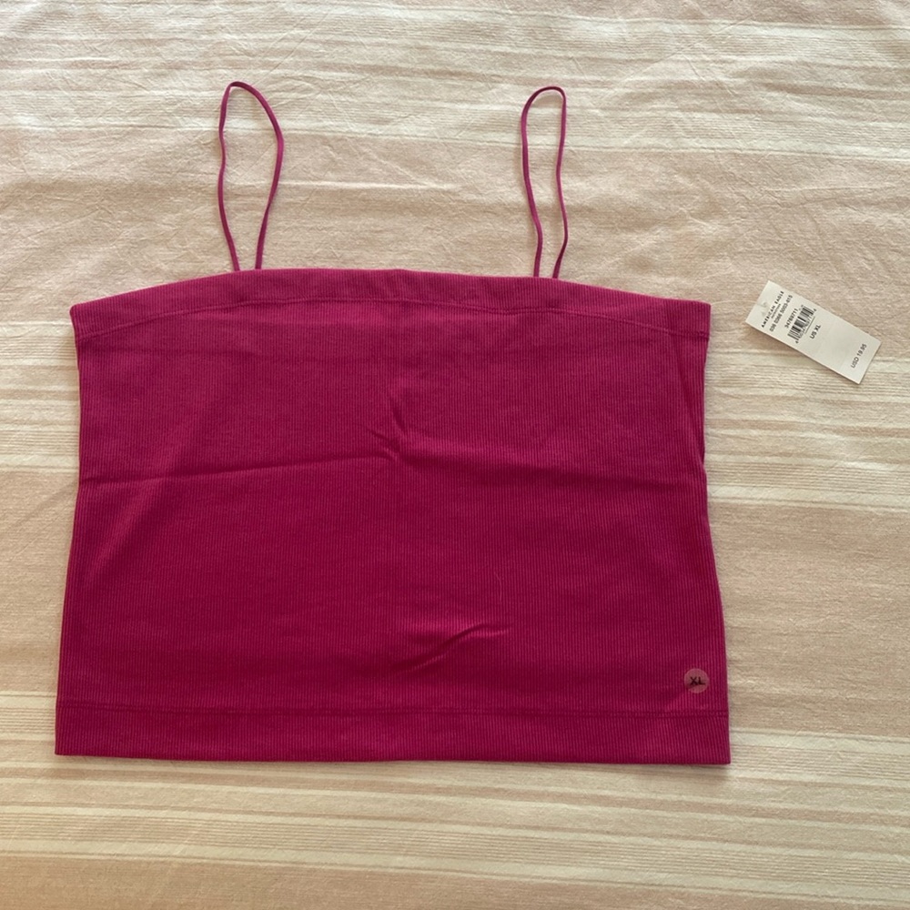 American Eagle Ribbed Crop Top